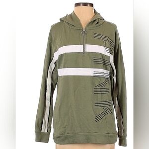 Victoria Secret Pink Green Pullover Extra Small